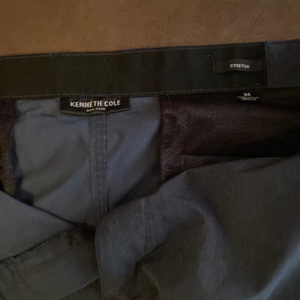 Kenneth Cole stretch shorts, hidden pocket